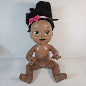 Hasbro Baby Alive Super Snacks Snackin Sara African American Tested working
